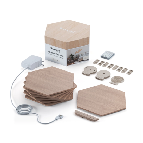 Nanoleaf Elements Hexagons Starter Kit (7 Panels) - NL52-K-7002HB-7PK | Nanoleaf